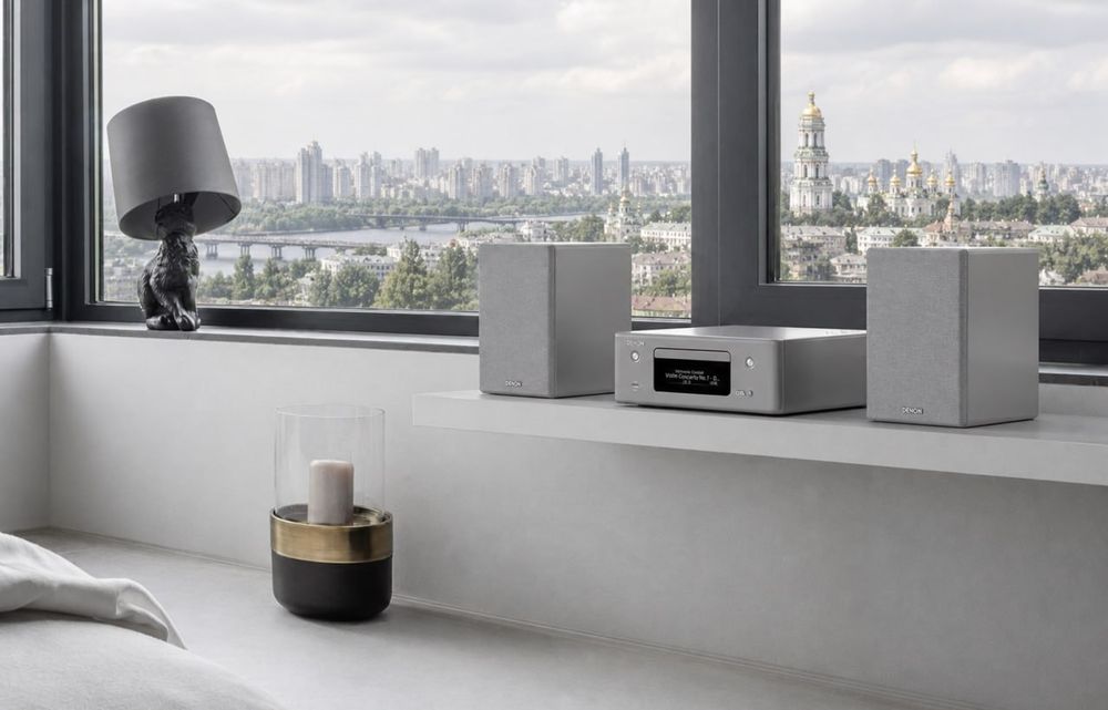 Мини-система Denon Ceol N10 (проигрыватель+колонки)