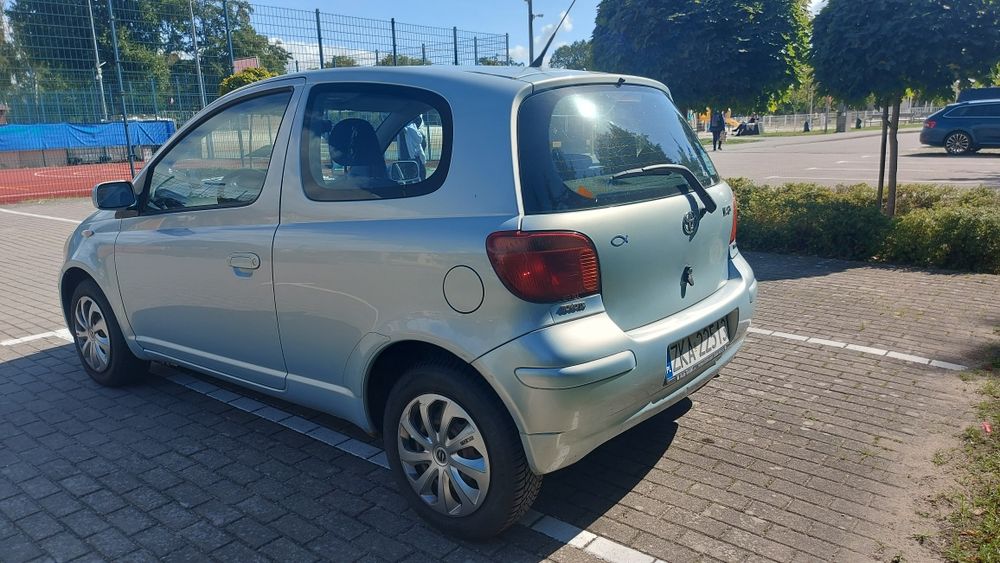 Toyota Yaris  2003r. 1.0 240 tyś. Klimatyzacja