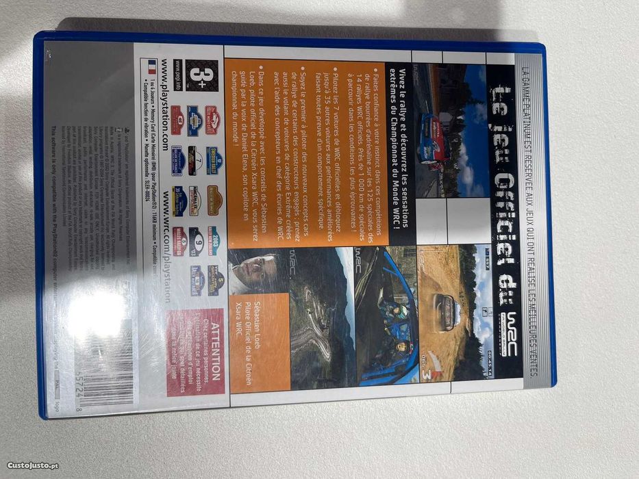 PlayStation 2 Jogo WRC3 FIA WORLD RALLY