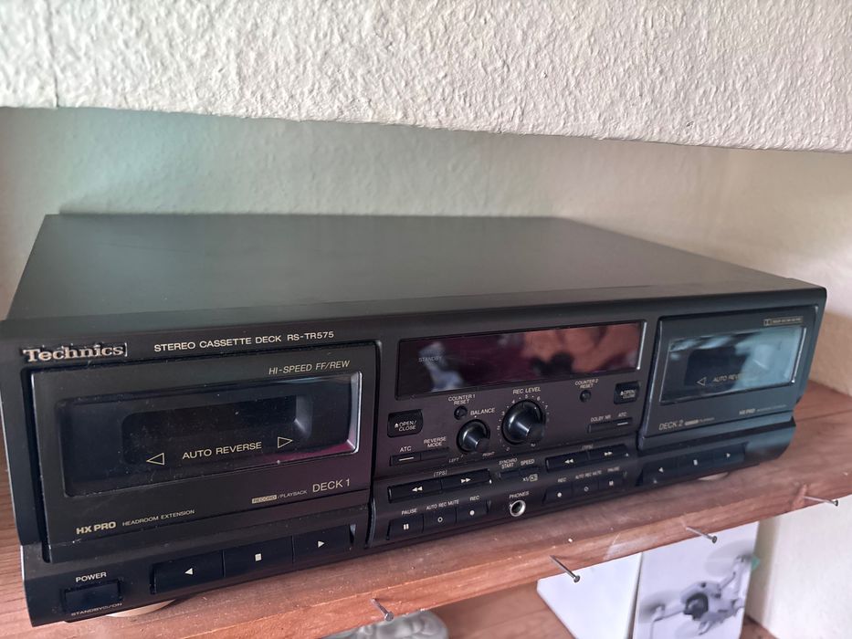 Technics RS-TR575 – Deck de Cassetes High-End (ATC / Auto-Reverse)