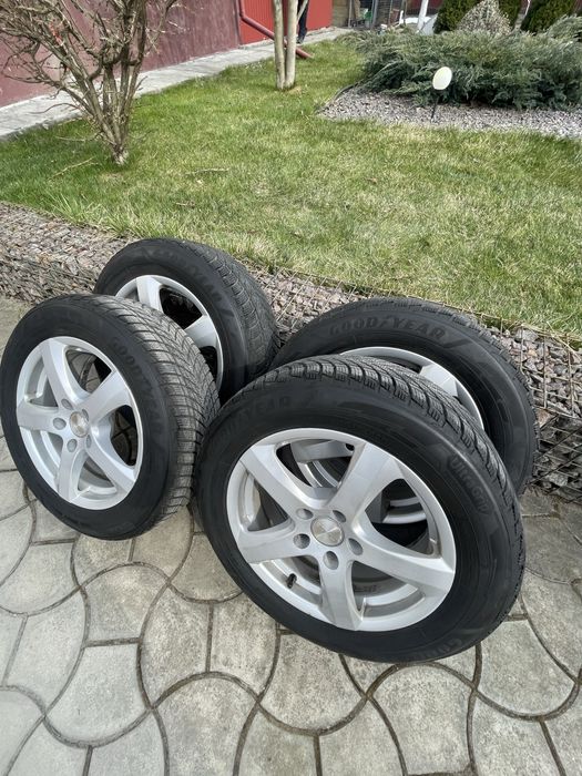 Диски R16 5/112 титани легкосплавні audi skoda volkswagen