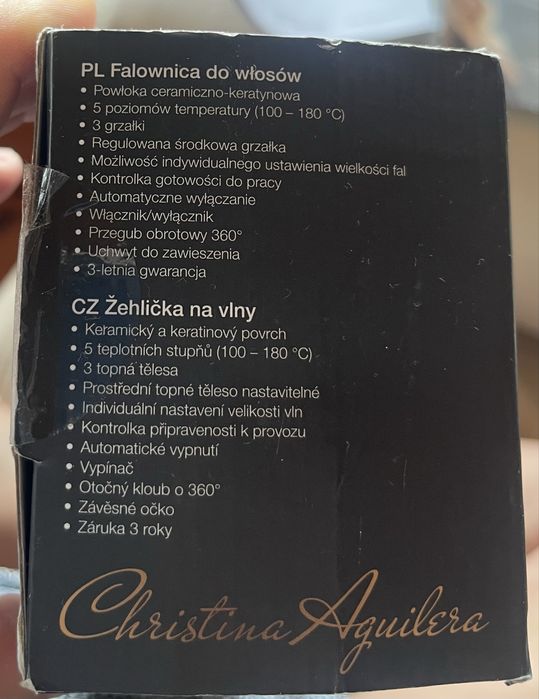 Falownica z powłoką ceramiczno-keratynową