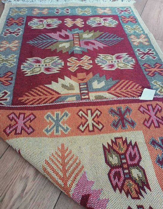 Dywan regionalny dwustronny dywanik chodnik mata na prezent boho