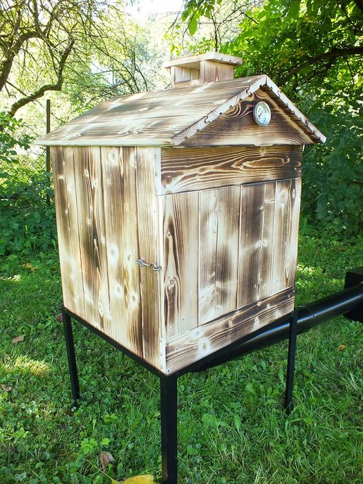 Wędzarnia Drewniana Ogrodowa + OPALANA GRATIS!