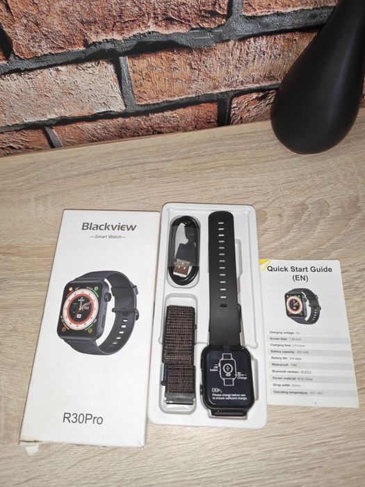 Smartwatch R30Pro czarny