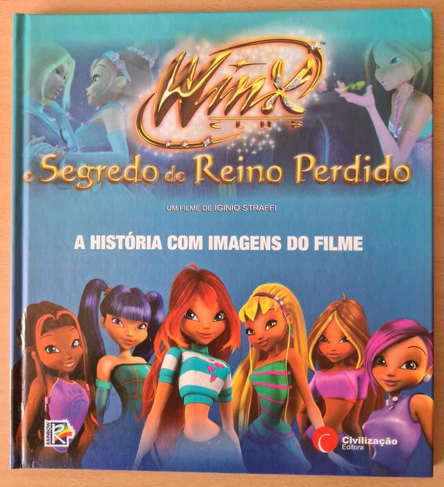 Livro juvenil da coleção "Winx": O Segredo do Reino Perdido