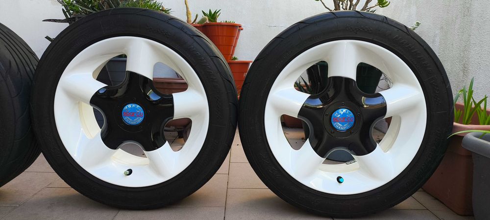 jantes fondmetal R15 com furaçao 4x108