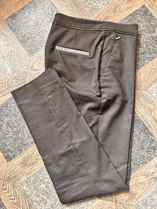 Czarne eleganckie spodnie r36