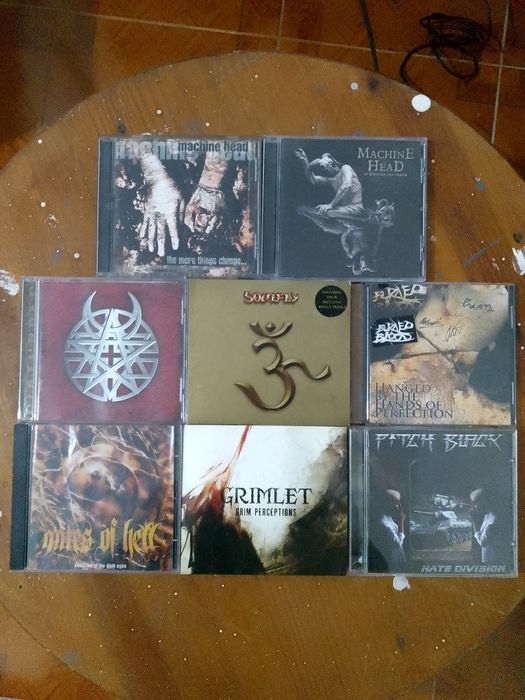 CDs de música metal