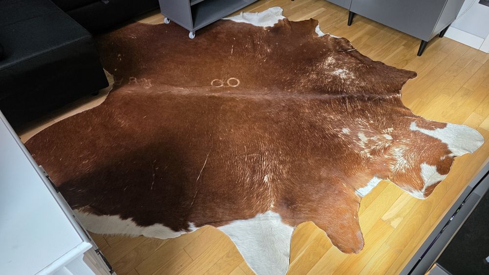 Skóra bydlęca dywan IKEA