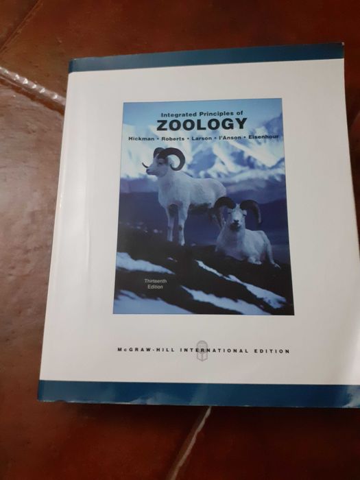 Integrated Principles of Zoology, 13 edition