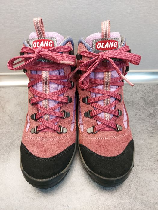 Buty trekkingowe OLANG roz. 35 Tarvisio Kid Tex ,skóra, Cordura,Vibram