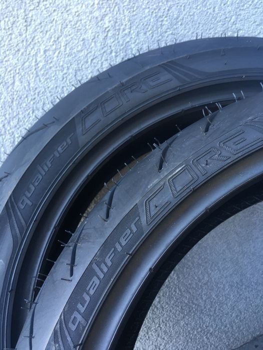 180/55ZR17 + 120/70ZR17 Dunlop Qualifier Core RSV Monster CBR VFR R6