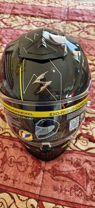 Capacete Scorpion Exo R1 Evo air novo
