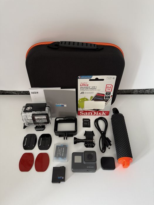 GoPro 5 Black єкшн камера з 4K гоу про з електронною стабілізацією