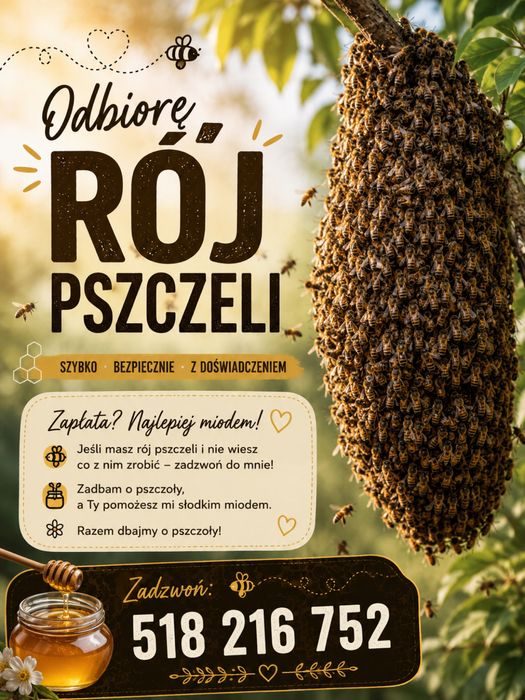 Roje pszczele pszczoly