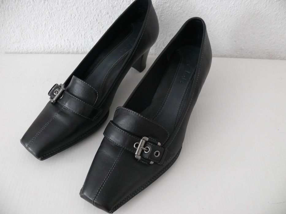 Buty damskie "Clarks" czółenka skóra 100%
