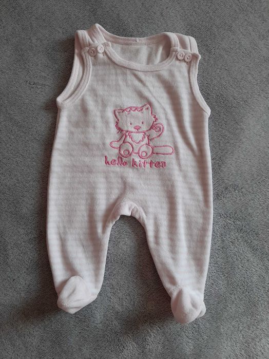 Śpioszki dla dziewczynki 0-3 m-ca 5szt.