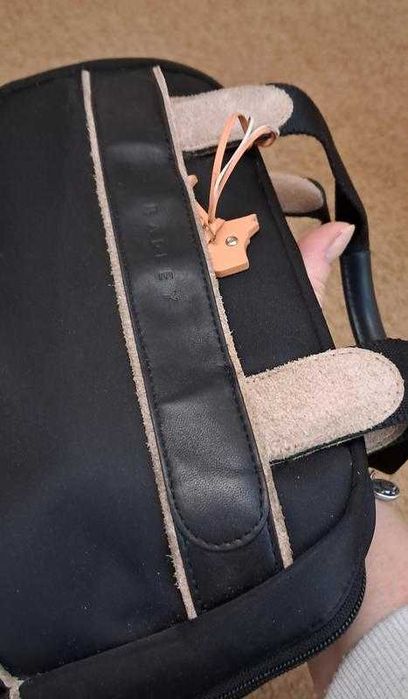 Сумочка radley, поліестер, шкіра, замша