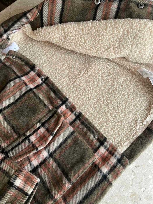 Дитяче пальто на шубці ZARA 4-5 110см