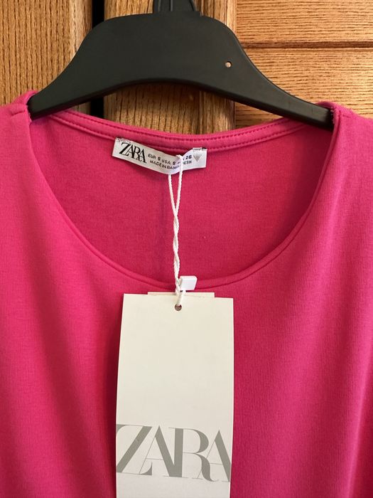 Рожева сукня Zara XS-S