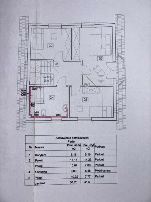 Sprzedam Dom  powierzchnia użytkowa 92m2