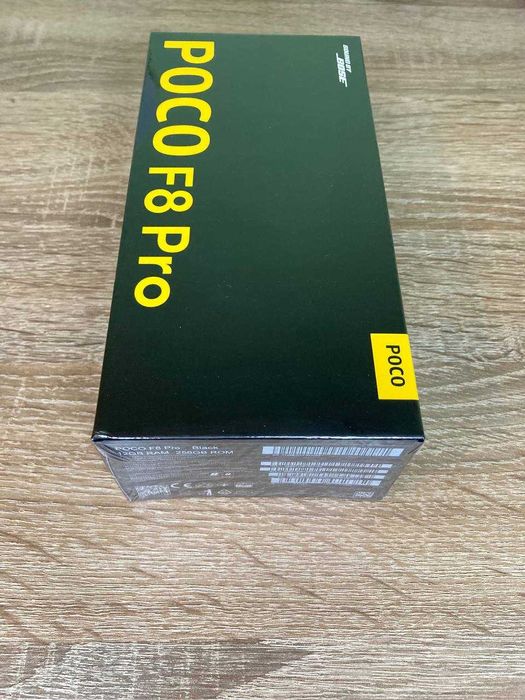 Poco F8 PRO 12/256 GB Black Запечатанный с зарядкой в комплекте