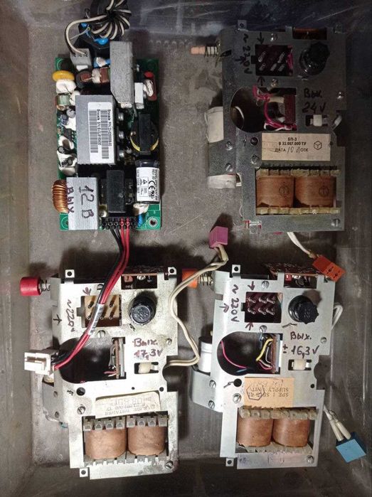 Блоки живлення - 12В, 15В, 24В та ін