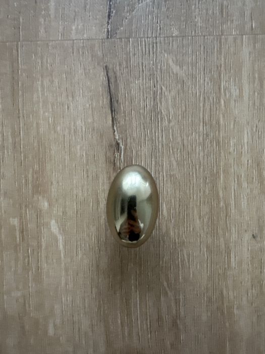 12 puxadores dourados IKEA
