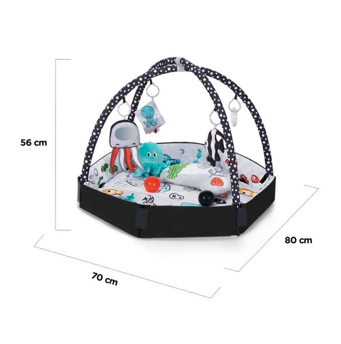 Kinderkraft Mata Edukacyjna Sea Land - Jak Nowa