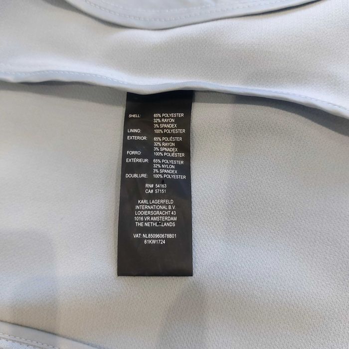 Karl lagerfeld плащ