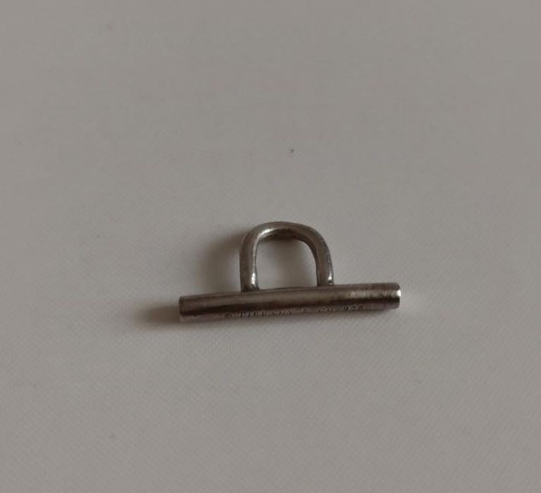 Замок Tiffany, часть  от браслета, серебро