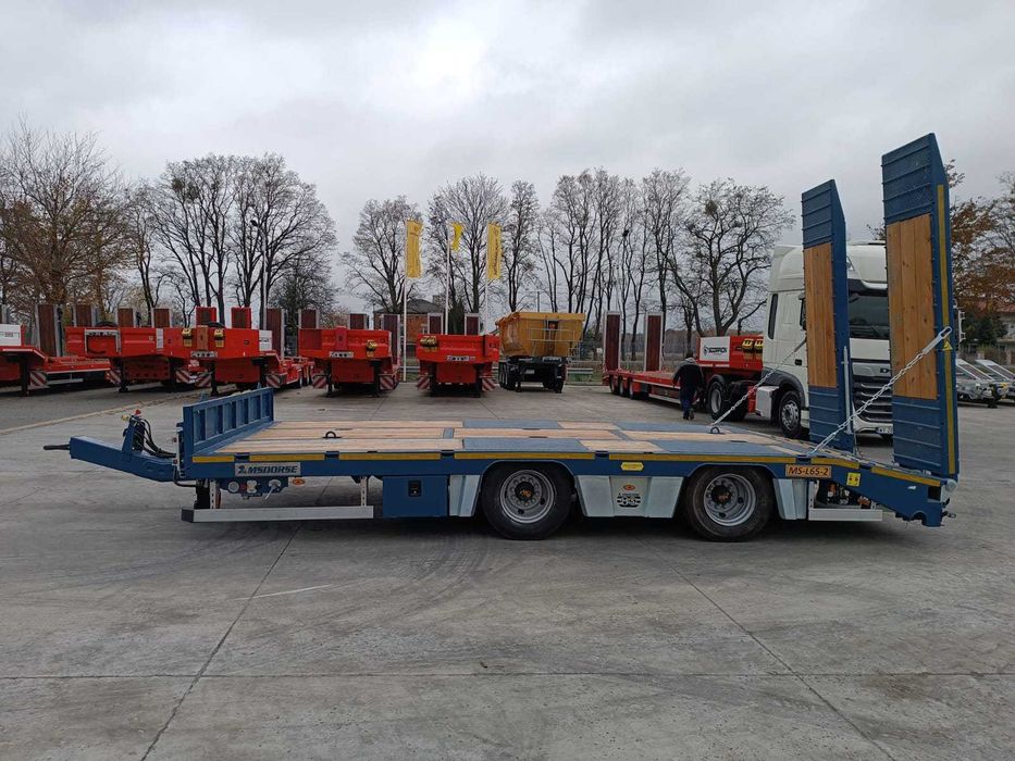 Nowa przyczepa Tandem MS DORSE ! naj. hydrauliczne !!