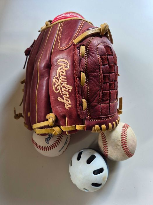 Rawlings Sandlot Series S1200BSH, 12", Pro Design, kolor Sherry rękawica baseballowa plus piłki
