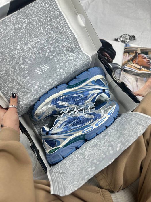 НАЙКРАЩА ЯКІСТЬ‼️Off-White Be Right Back Blue (Сині),офф вайт,бі райт.