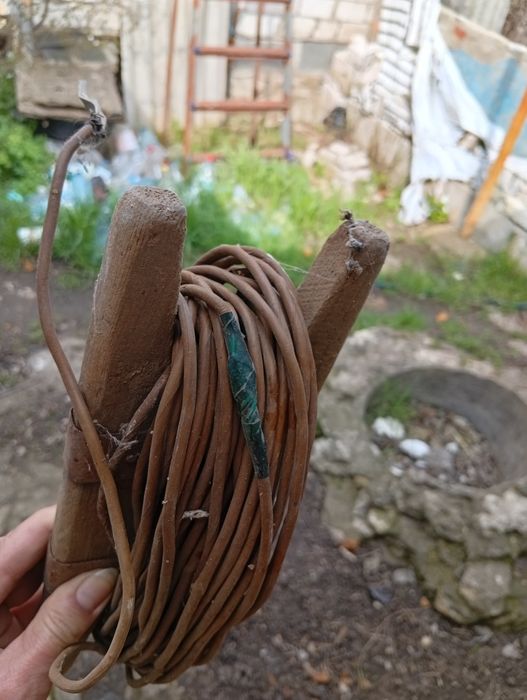 Медный кабель в обмотке