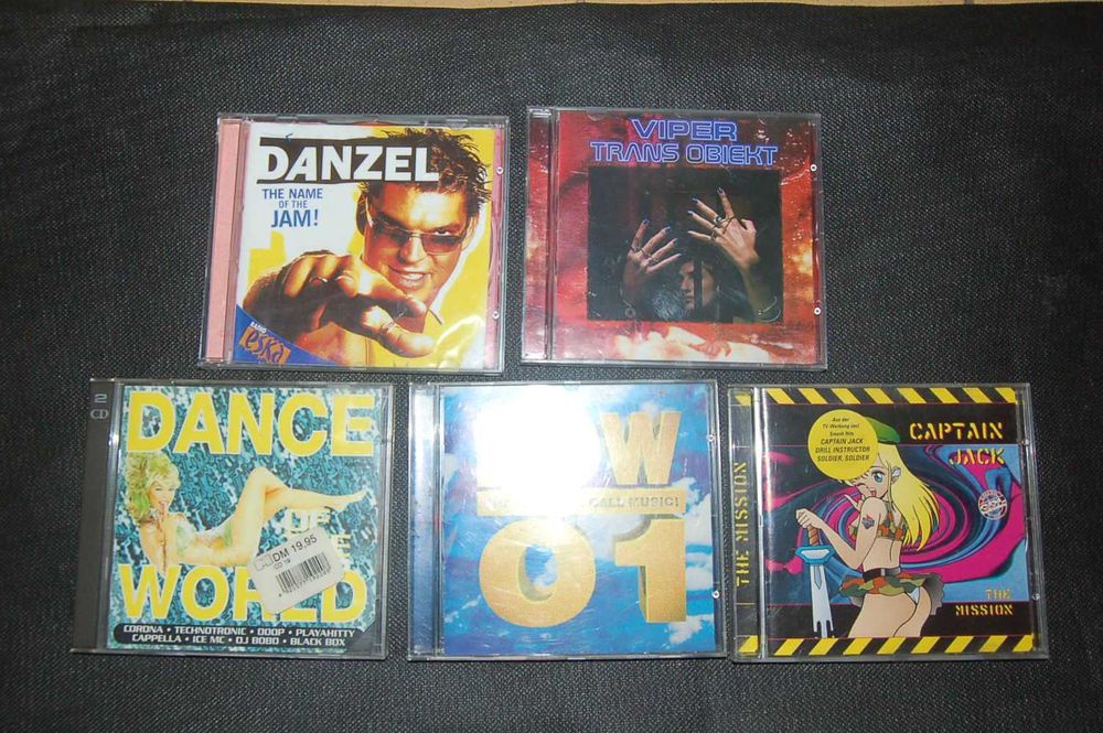 Zestaw płyt CD lata 90-te  Dance