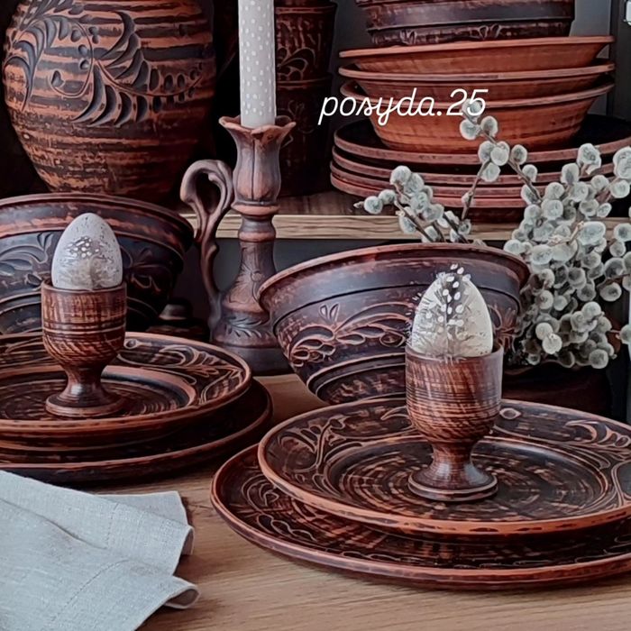 Глиняний посуд,керамічний посуд,український посуд