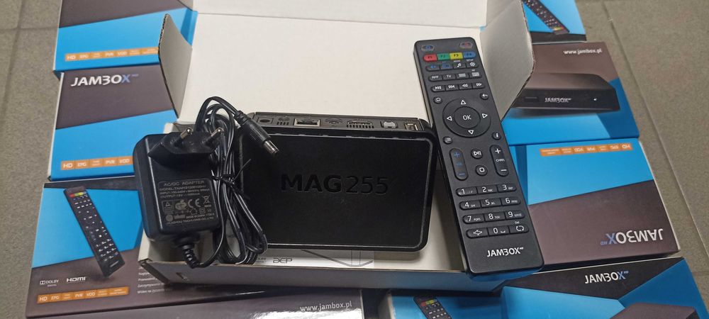 10x MAG 255 IPTV STB Jambox SGT - FV