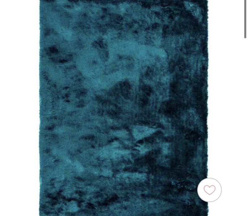 Dywan shaggy szmaragdowy 160x230