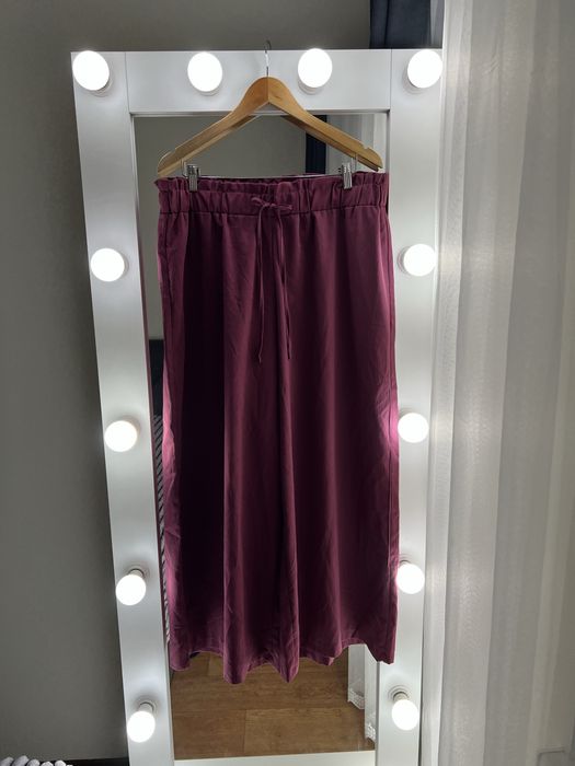 Стильні штани брюки висока посадка палаццо широкі