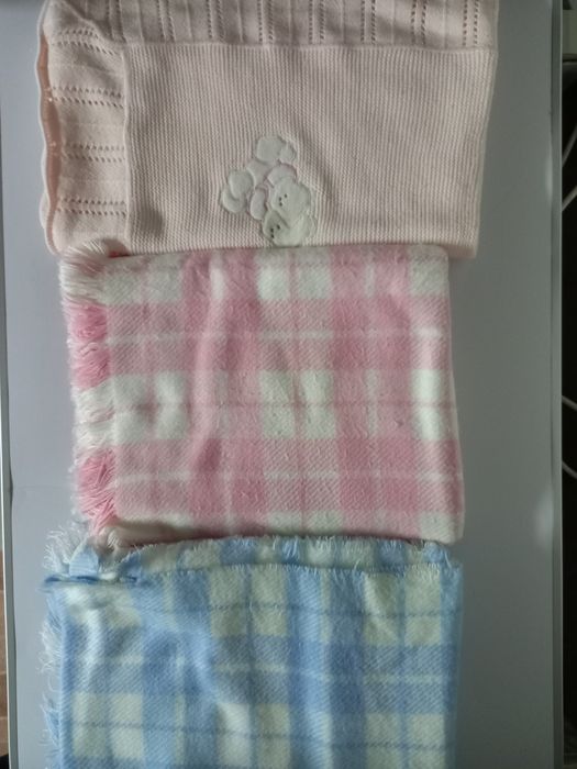 Mantas para alcofa, carro e  cama de bébé