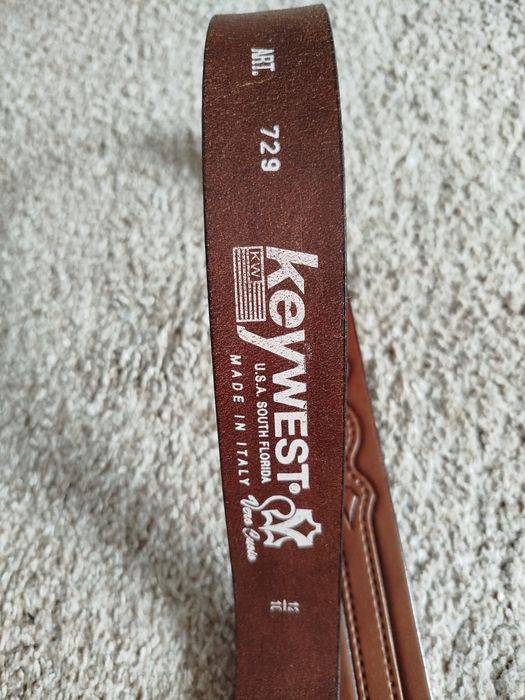 Чоловічий ремінь 1,25см