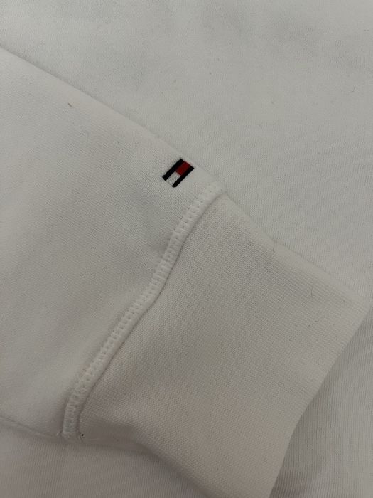 Bluza Tommy Hilfiger biała z kapturem