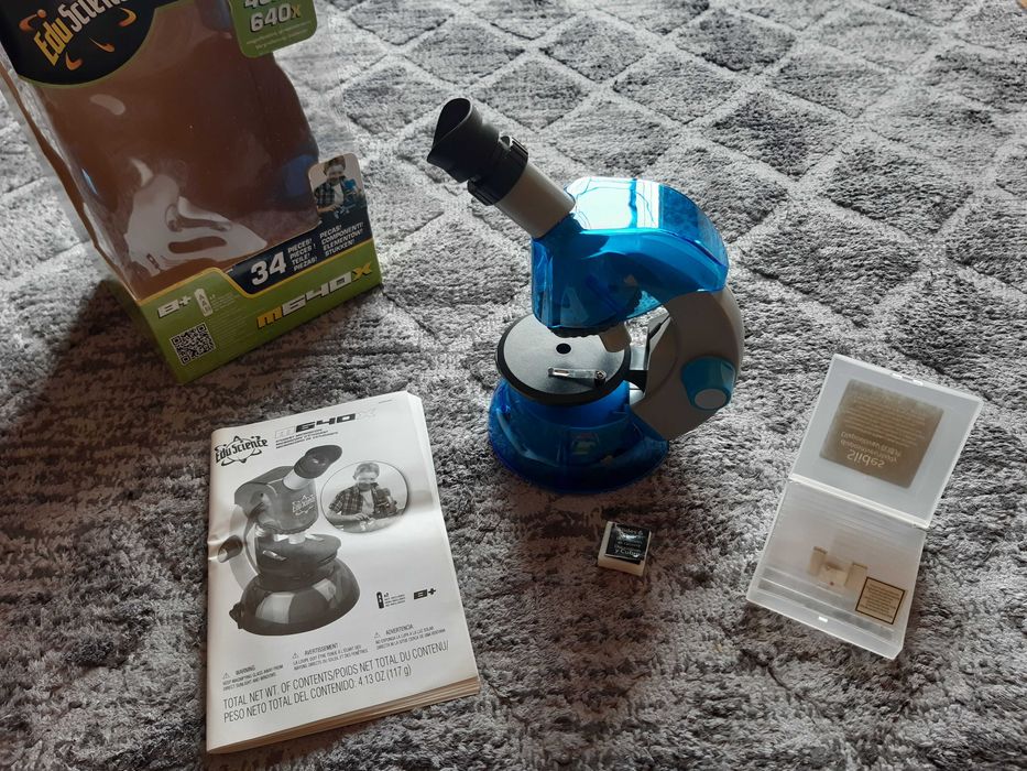 Microscópio de estudante Edu Science 640x