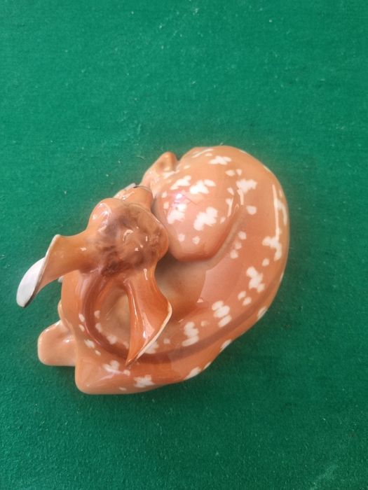 Porcelana Łomonosow/sarenka,jelonek