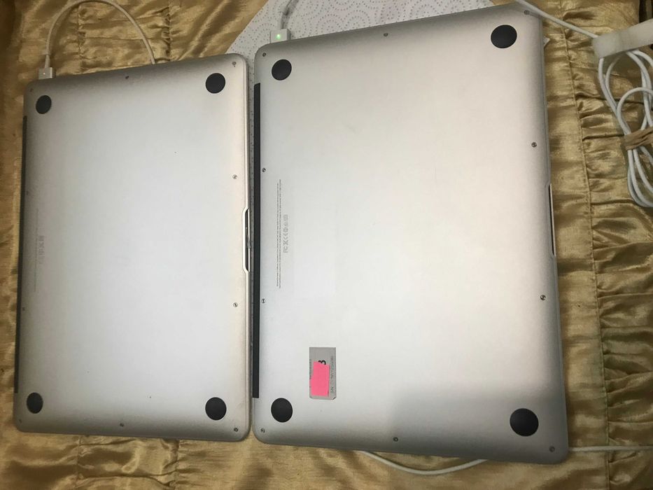 Apple dwa Macbooki AIR A1466/PRO A1502 i5 4/8GB 128 GB 2014 bat. bdb