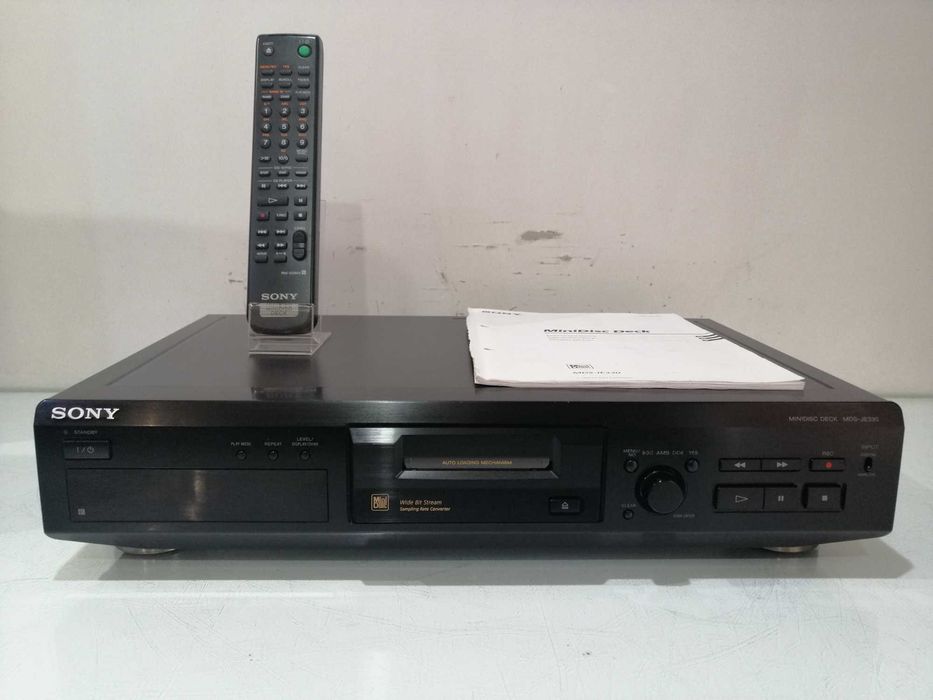 SONY JE 330 Minidysk pilot książka