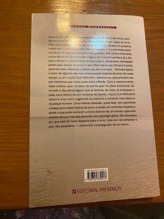 Livro Laços que Perduram
