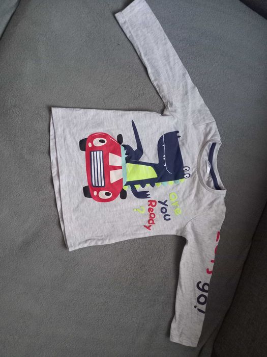 T-shirt r.92 smok i auto